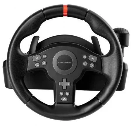 Mars Gaming MWH-RSXONE Volante SimRacing 270° con Pedales y Cambio Secuencial - PC, PS3, PS4, Switch, Xbox One, Xbox Series X|S